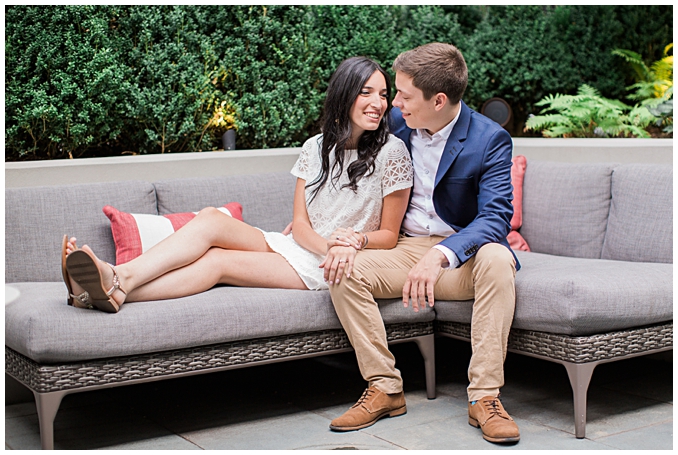 Sagamore Pendry Baltimore Engagement Photo | Sagamore Pendry Baltimore Wedding | Fell's Point Baltimore Engagement Session | Summer Engagement Inspiration in downtown Baltimore | Summer engagement outfit inspiration | Photo by Richard and Tara Photography