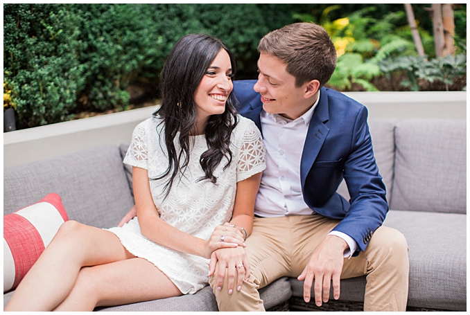 Sagamore Pendry Baltimore Engagement Photo | Sagamore Pendry Baltimore Wedding | Fell's Point Baltimore Engagement Session | Summer Engagement Inspiration in downtown Baltimore | Summer engagement outfit inspiration | Photo by Richard and Tara Photography