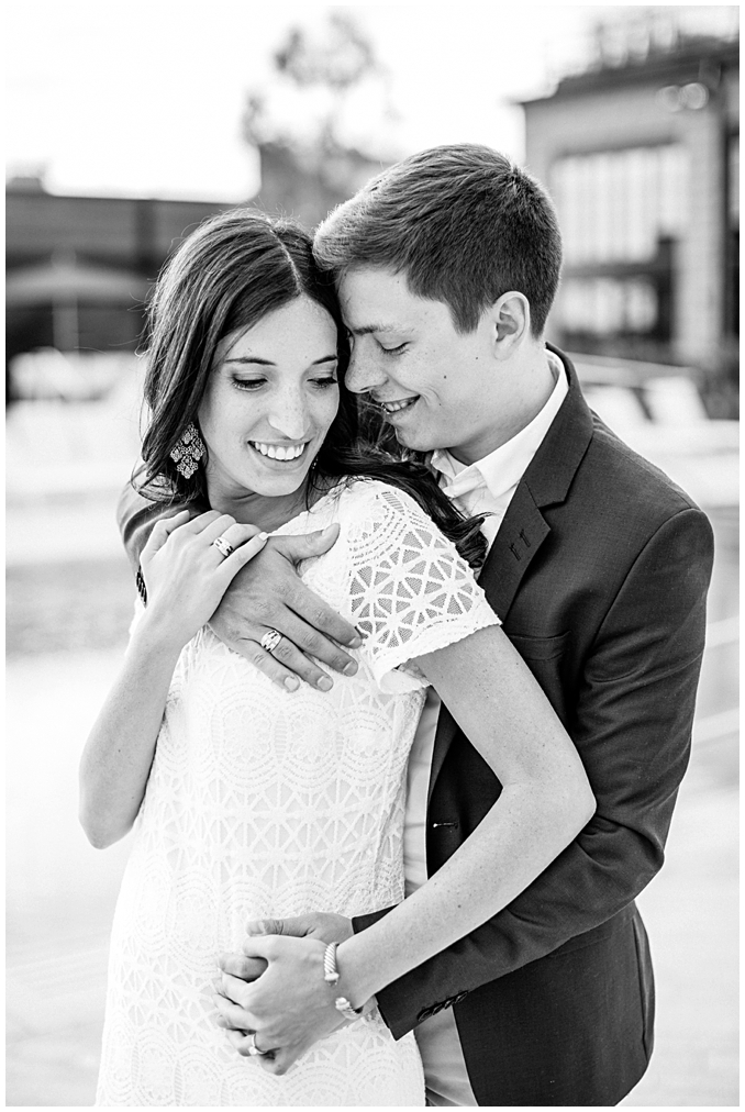 Sagamore Pendry Baltimore Engagement Photo | Sagamore Pendry Baltimore Wedding | Fell's Point Baltimore Engagement Session | Summer Engagement Inspiration in downtown Baltimore | Summer engagement outfit inspiration | Photo by Richard and Tara Photography
